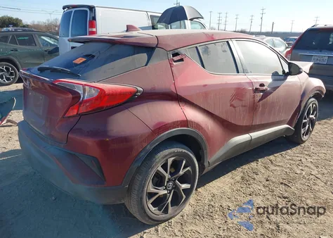 2018 Toyota C-Hr Xle Premium z USA, uszkodzony, nr VIN NMTKHMBX1JR010603
